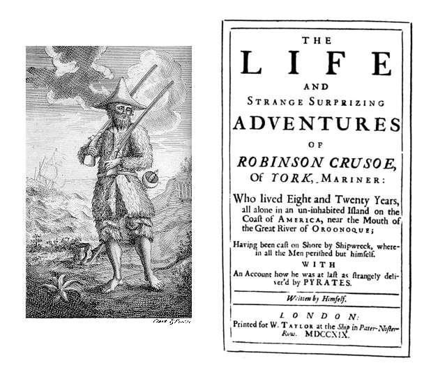 Robinson Crusoe 1719 1st edition